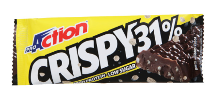 Proaction Crispy Bar 31% Gusto Ciocco Ciocco 40 g